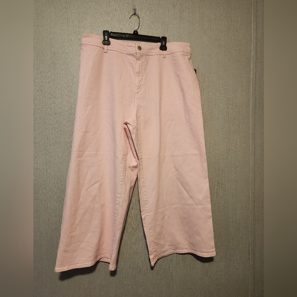 Universal Threads High-Rise wide ankle pink pants Size 18
